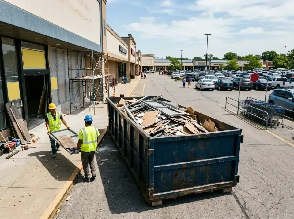 retail-store-renovation-debris-003 — frequently asked questions, Roll-off Dumpster Rentals in Arcadia, WI